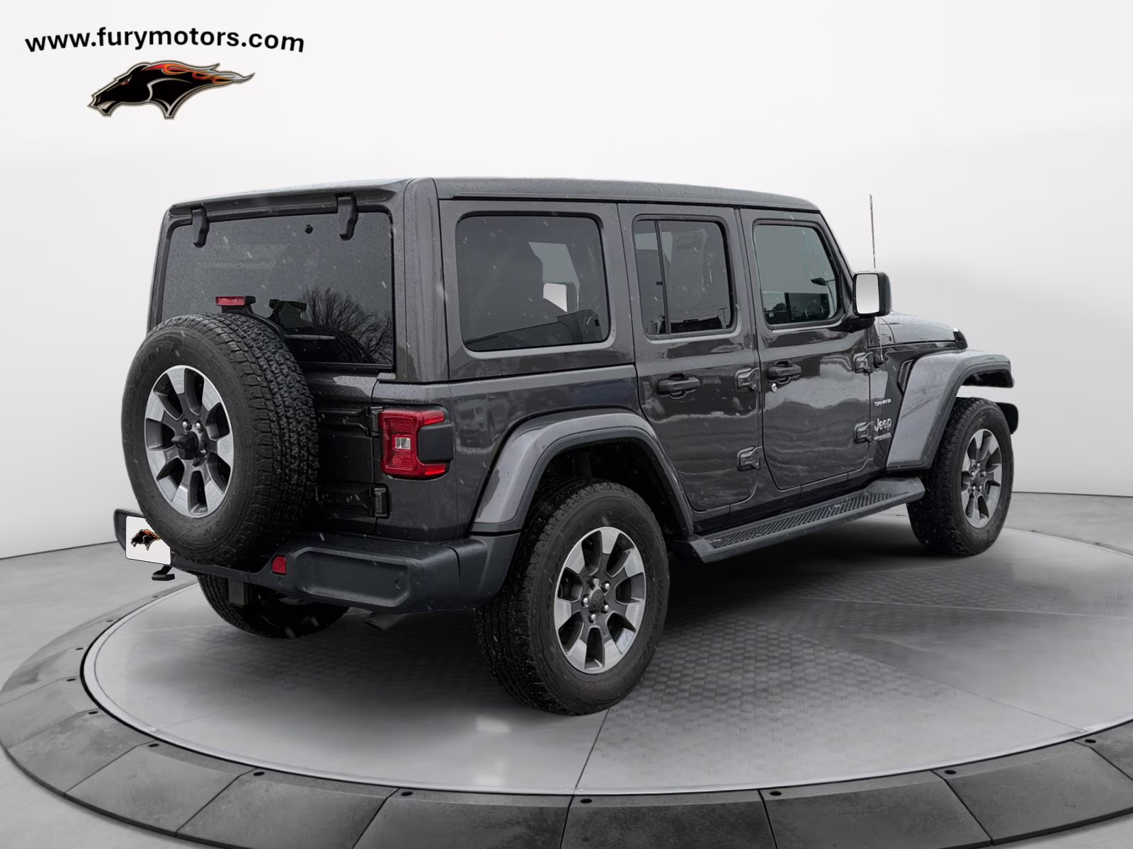 2020 Granite Crystal Metallic Clearcoat Jeep Wrangler Unlimited Sahara 4X4 SUV
