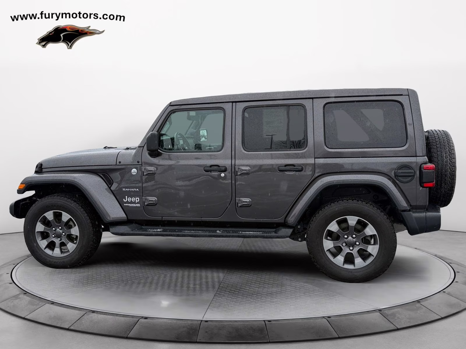 2020 Granite Crystal Metallic Clearcoat Jeep Wrangler Unlimited Sahara 4X4 SUV