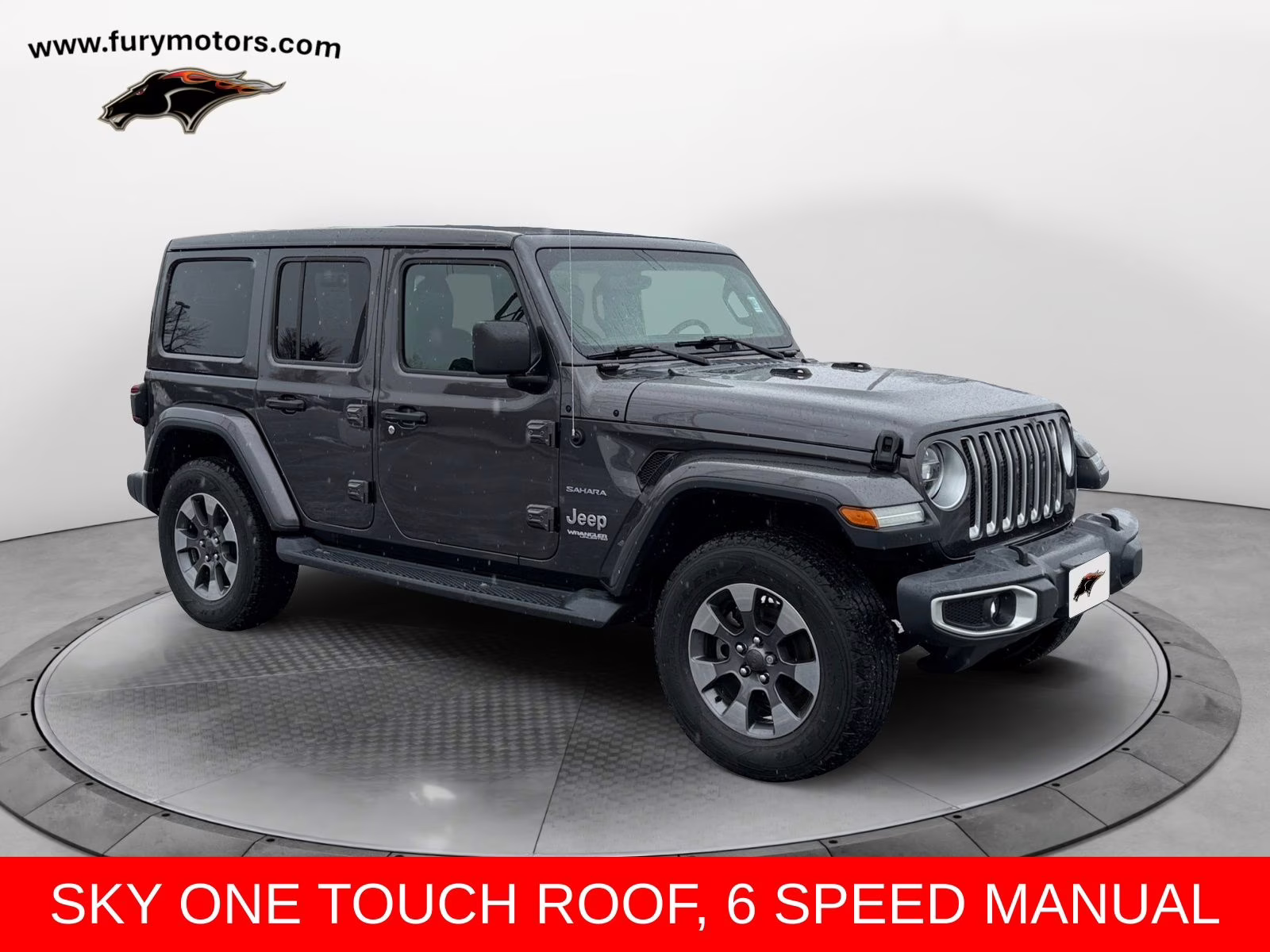 2020 Granite Crystal Metallic Clearcoat Jeep Wrangler Unlimited Sahara 4X4 SUV
