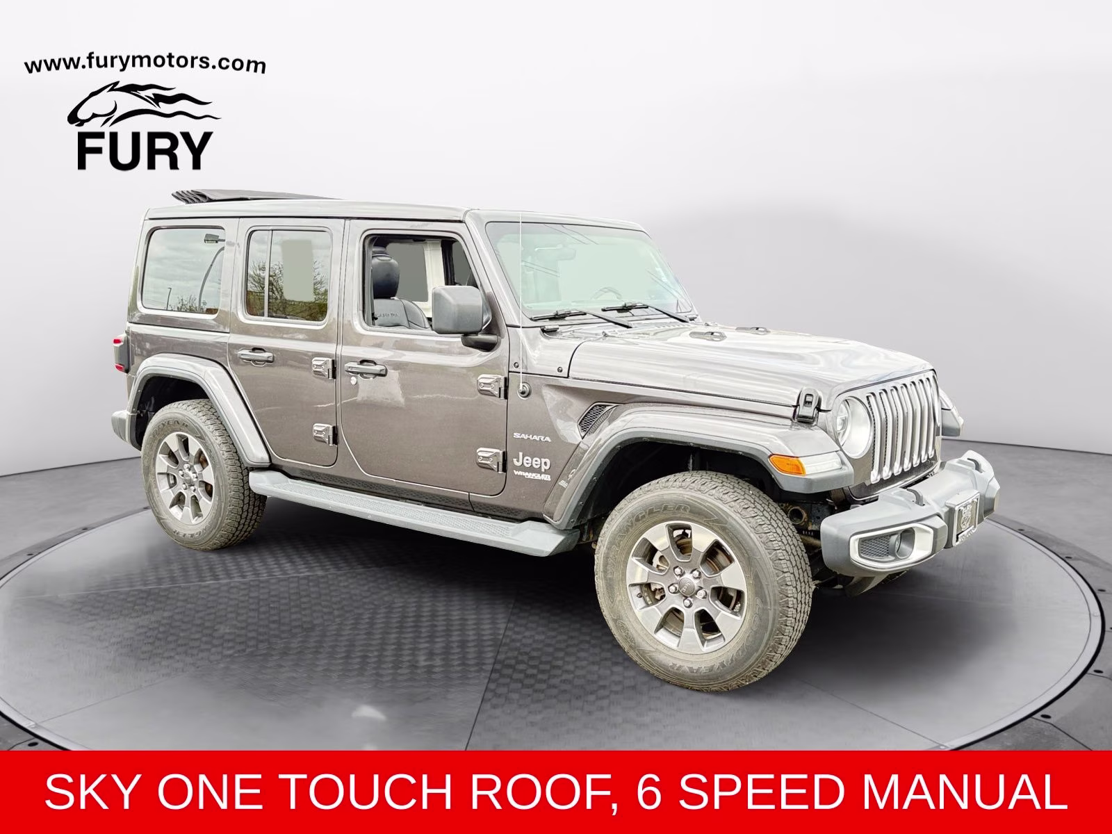 2020 Granite Crystal Metallic Clearcoat Jeep Wrangler Unlimited Sahara 4X4 SUV