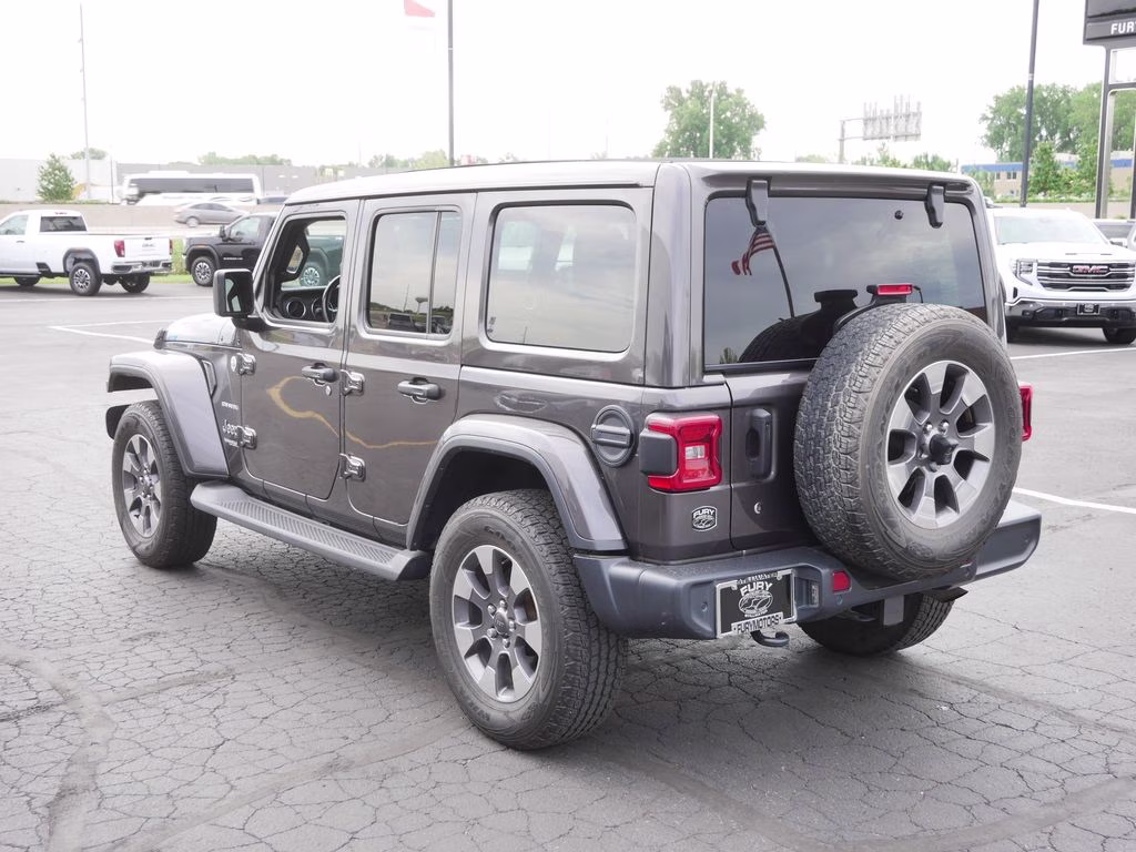 2020 Granite Crystal Metallic Clearcoat Jeep Wrangler Unlimited Sahara 4X4 SUV