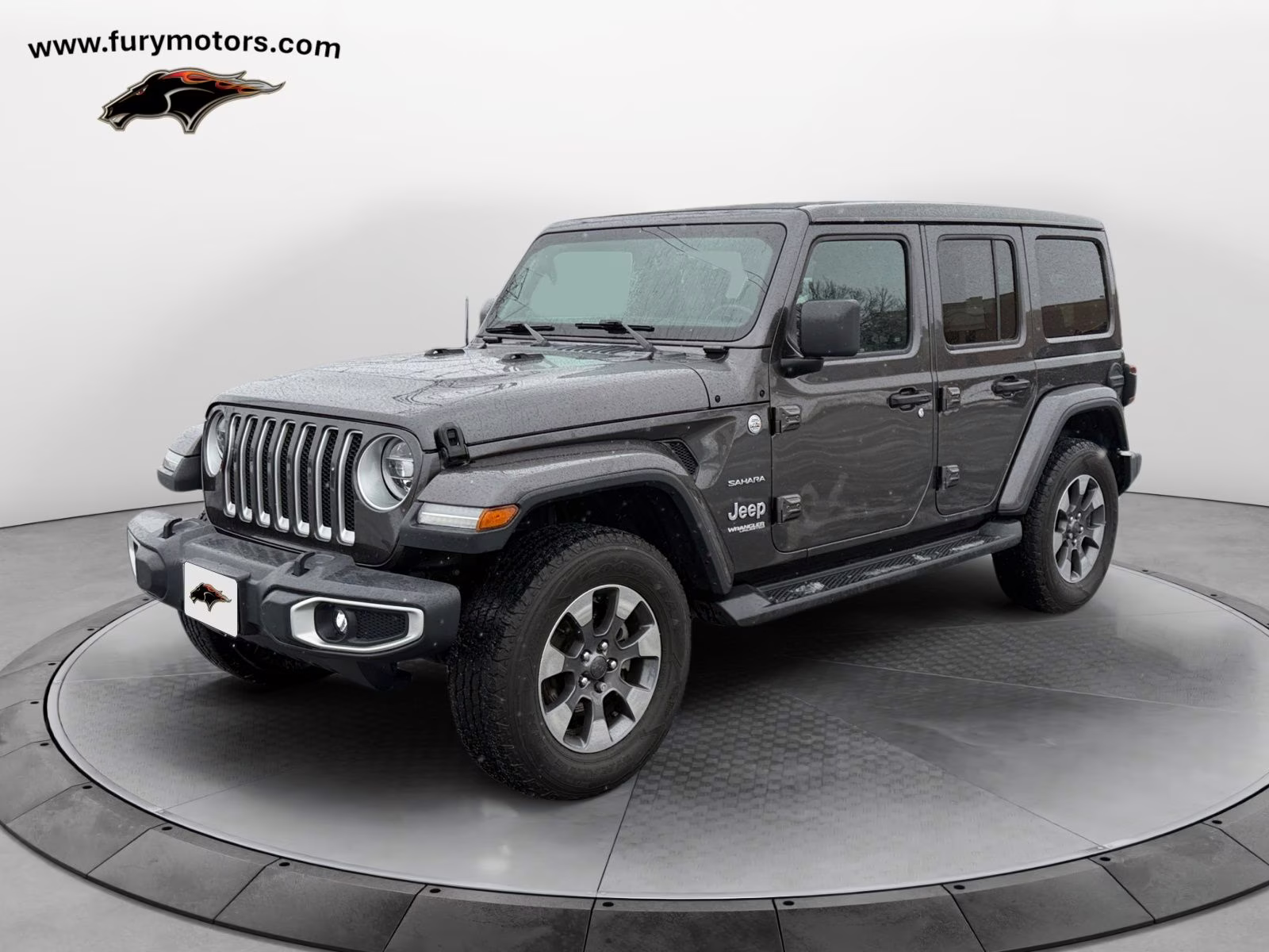 2020 Granite Crystal Metallic Clearcoat Jeep Wrangler Unlimited Sahara 4X4 SUV