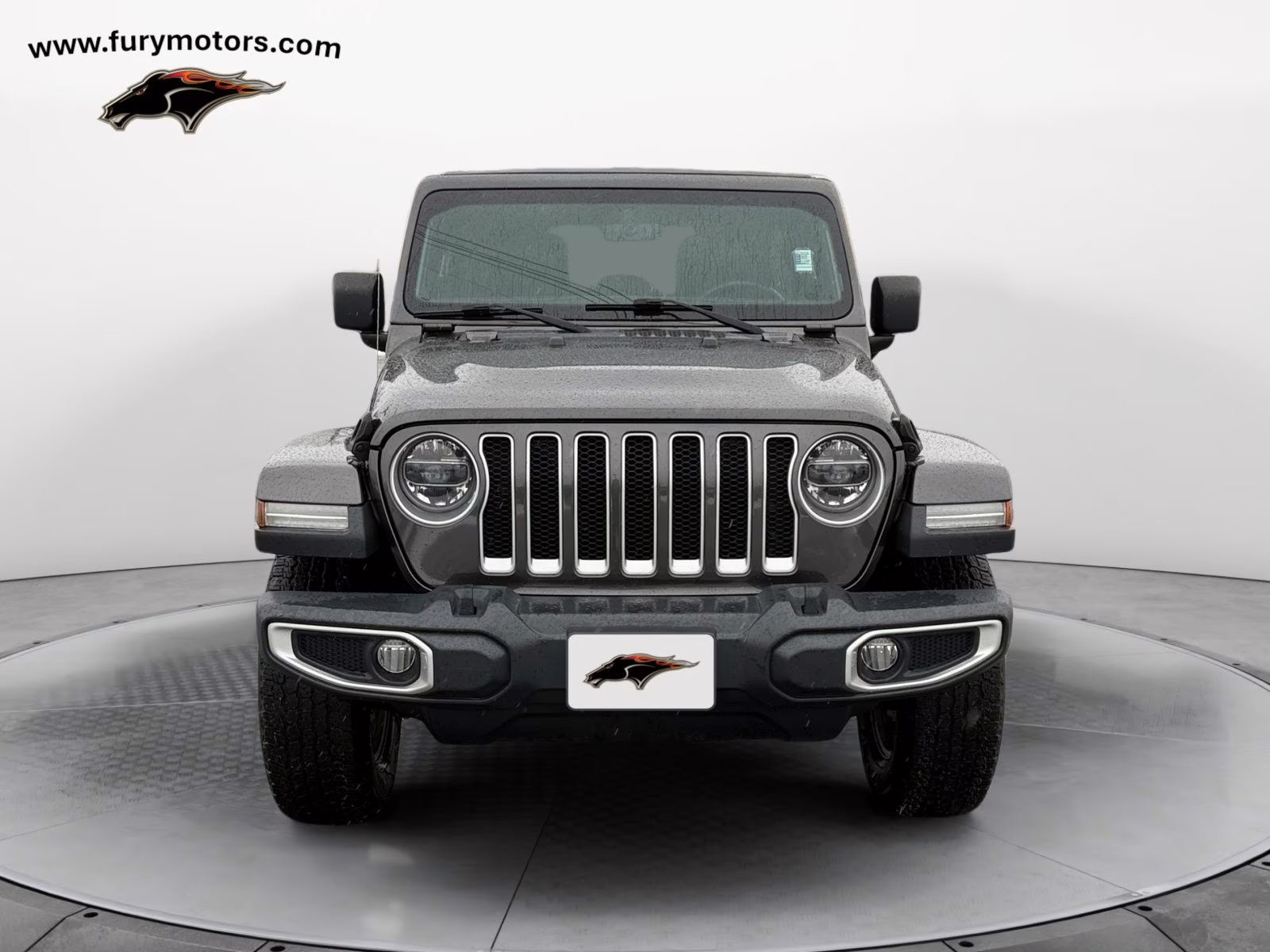 2020 Granite Crystal Metallic Clearcoat Jeep Wrangler Unlimited Sahara 4X4 SUV