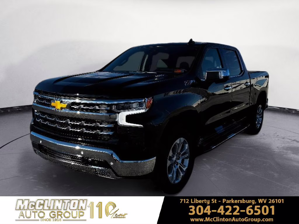 2026 Black Chevrolet Silverado LTZ 4X4 Truck