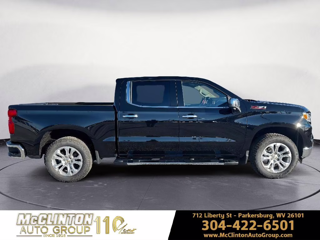 2026 Black Chevrolet Silverado LTZ 4X4 Truck
