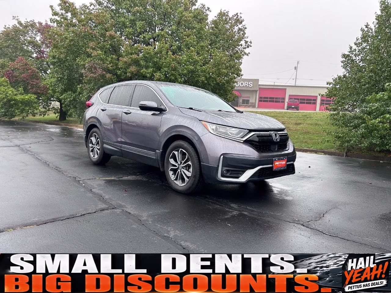 2020 Sonic Gray Pearl Honda CR-V EX-L FWD SUV