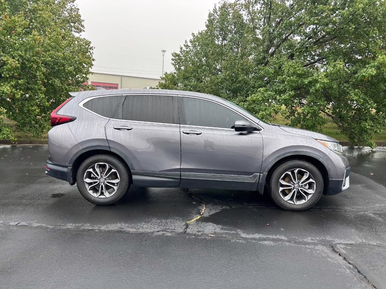 2020 Sonic Gray Pearl Honda CR-V EX-L FWD SUV