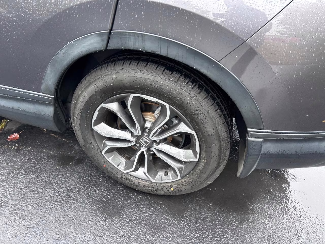 2020 Sonic Gray Pearl Honda CR-V EX-L FWD SUV