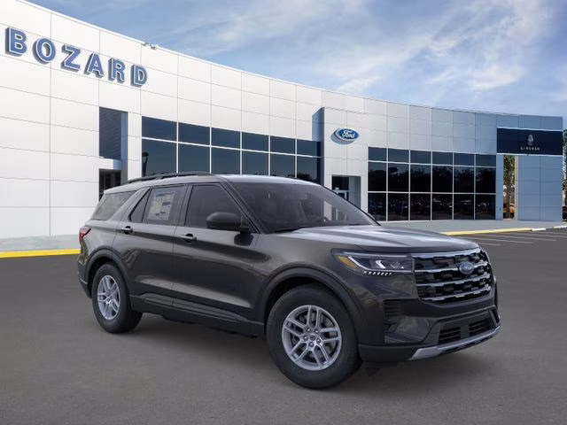 2026 Agate Black Metallic Ford Explorer Active RWD SUV