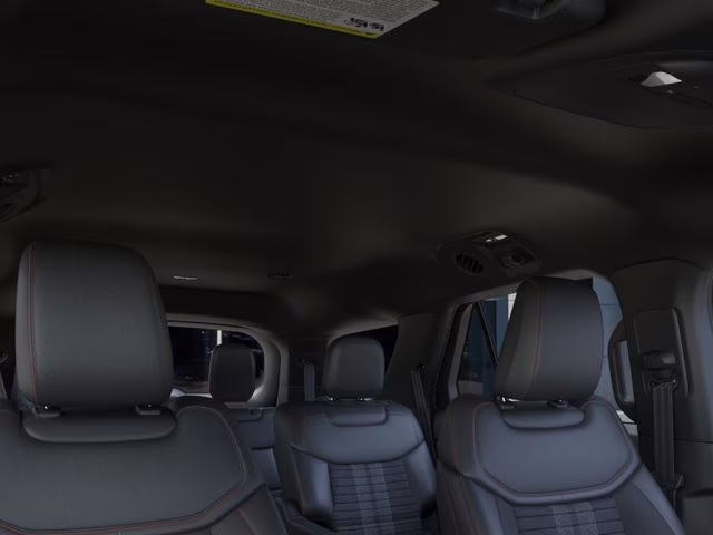 2026 Star White Metallic Tri-Coat Ford Explorer ST-Line 4X4 SUV