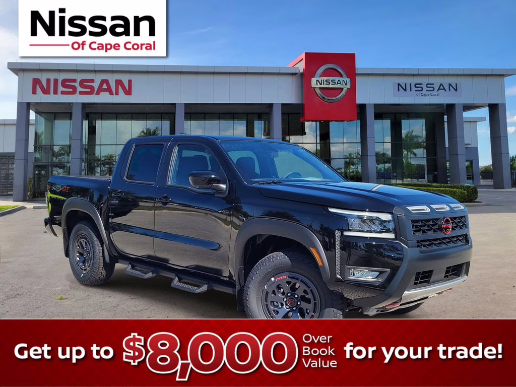 2026 Super Black Nissan Frontier PRO-4X 4X4 Truck