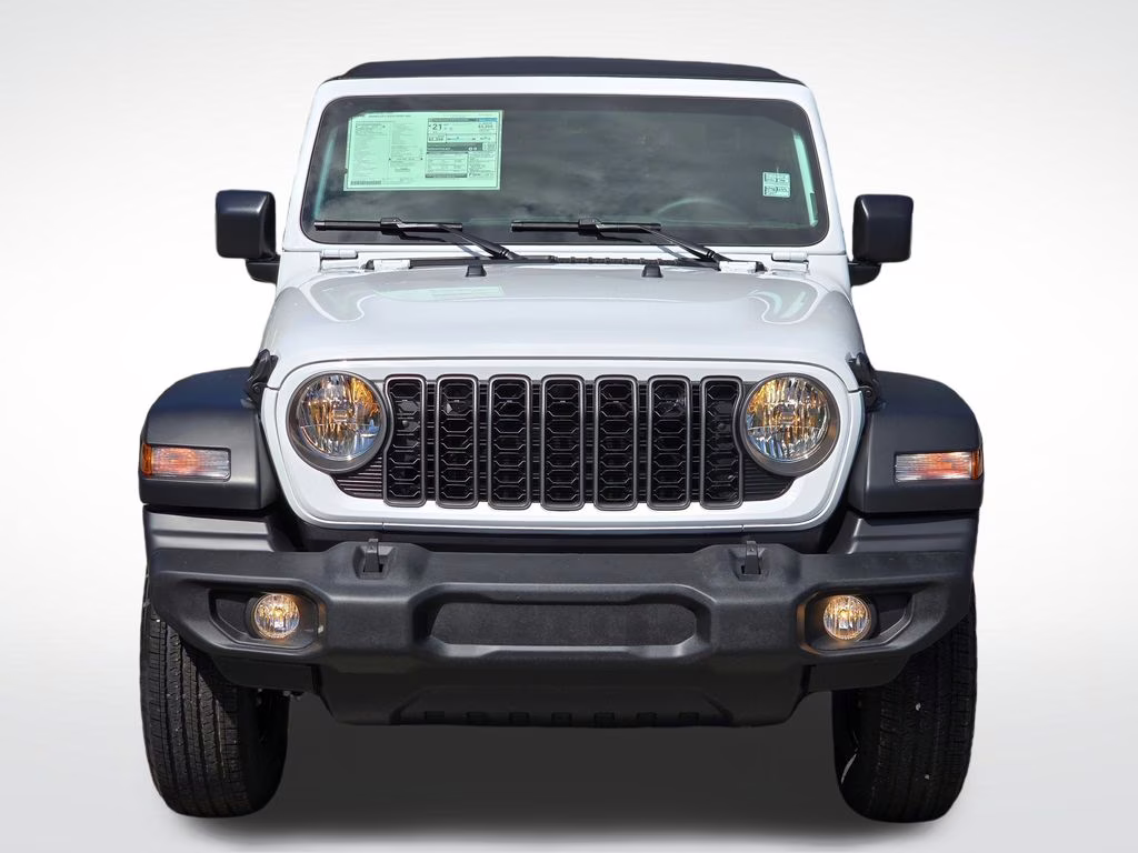 2026 Bright White Clearcoat Jeep Wrangler Sport 4X4 SUV