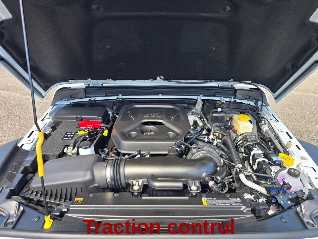 2026 Bright White Clearcoat Jeep Wrangler Sport 4X4 SUV