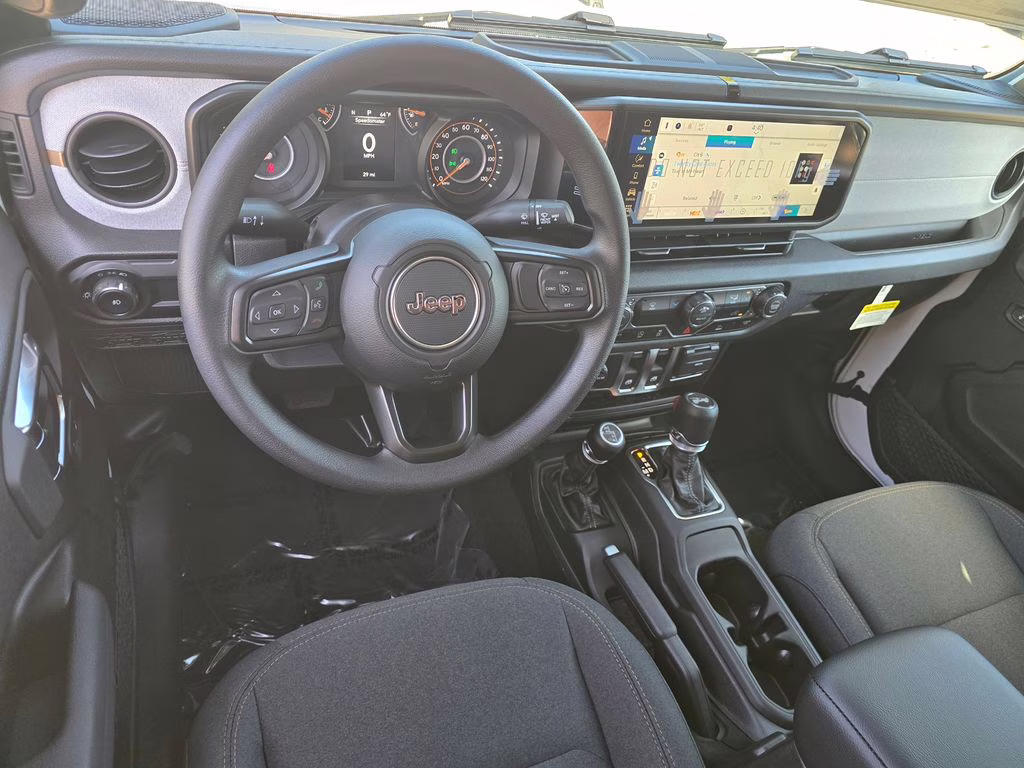 2026 Bright White Clearcoat Jeep Wrangler Sport 4X4 SUV