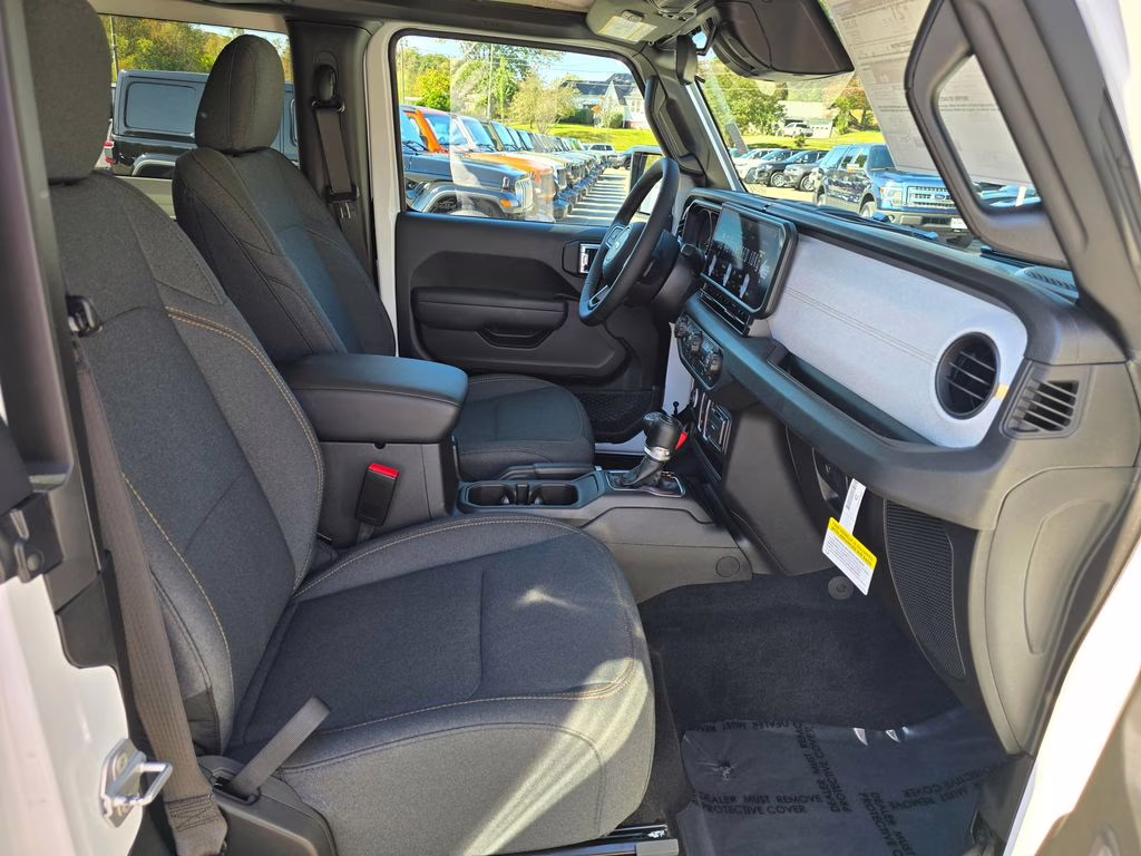 2026 Bright White Clearcoat Jeep Wrangler Sport S 4X4 SUV