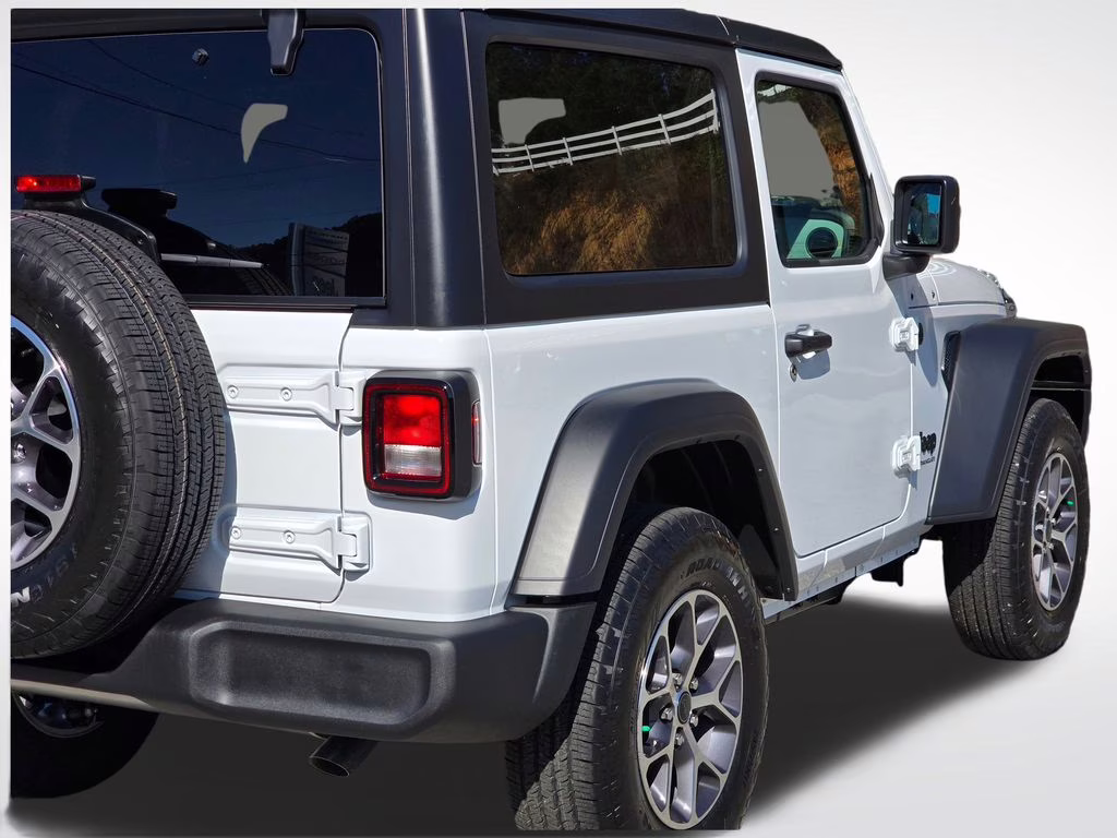 2026 Bright White Clearcoat Jeep Wrangler Sport S 4X4 SUV