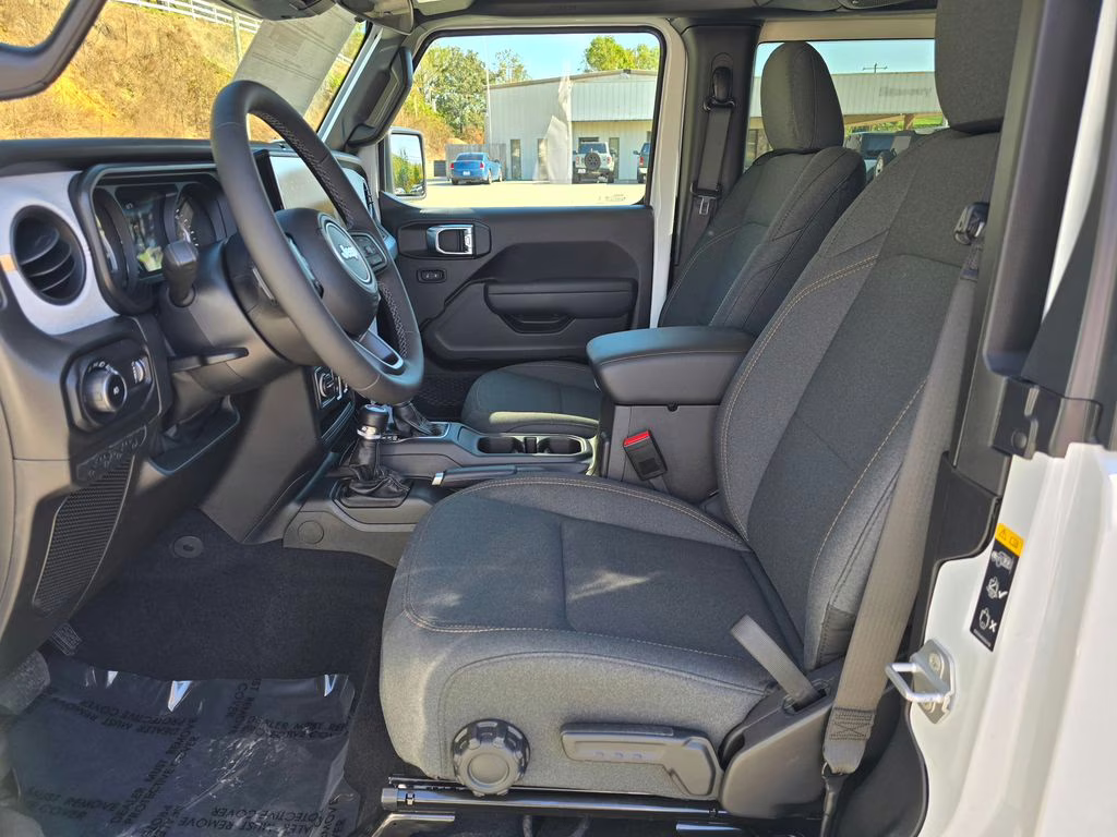 2026 Bright White Clearcoat Jeep Wrangler Sport S 4X4 SUV