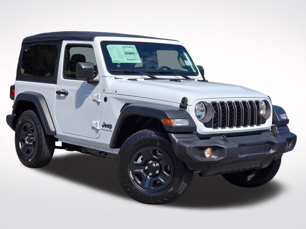 2026 Bright White Clearcoat Jeep Wrangler Sport 4X4 SUV