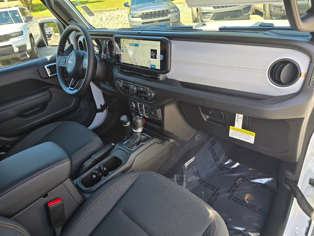 2026 Bright White Clearcoat Jeep Wrangler Sport 4X4 SUV