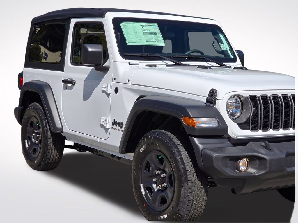 2026 Bright White Clearcoat Jeep Wrangler Sport 4X4 SUV