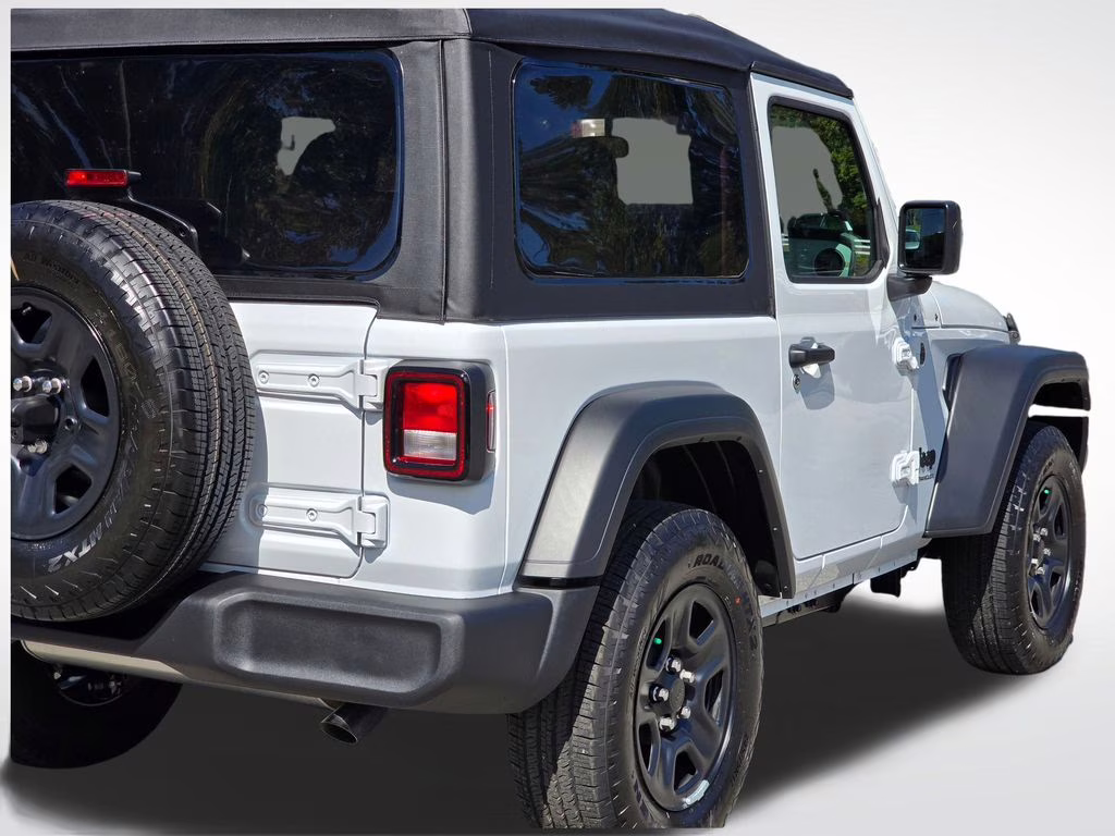 2026 Bright White Clearcoat Jeep Wrangler Sport 4X4 SUV