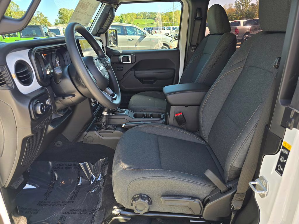 2026 Bright White Clearcoat Jeep Wrangler Sport 4X4 SUV