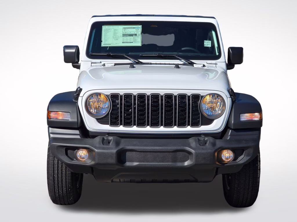 2026 Bright White Clearcoat Jeep Wrangler Sport S 4X4 SUV