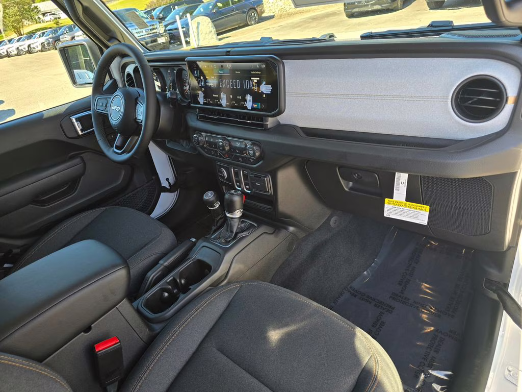 2026 Bright White Clearcoat Jeep Wrangler Sport S 4X4 SUV