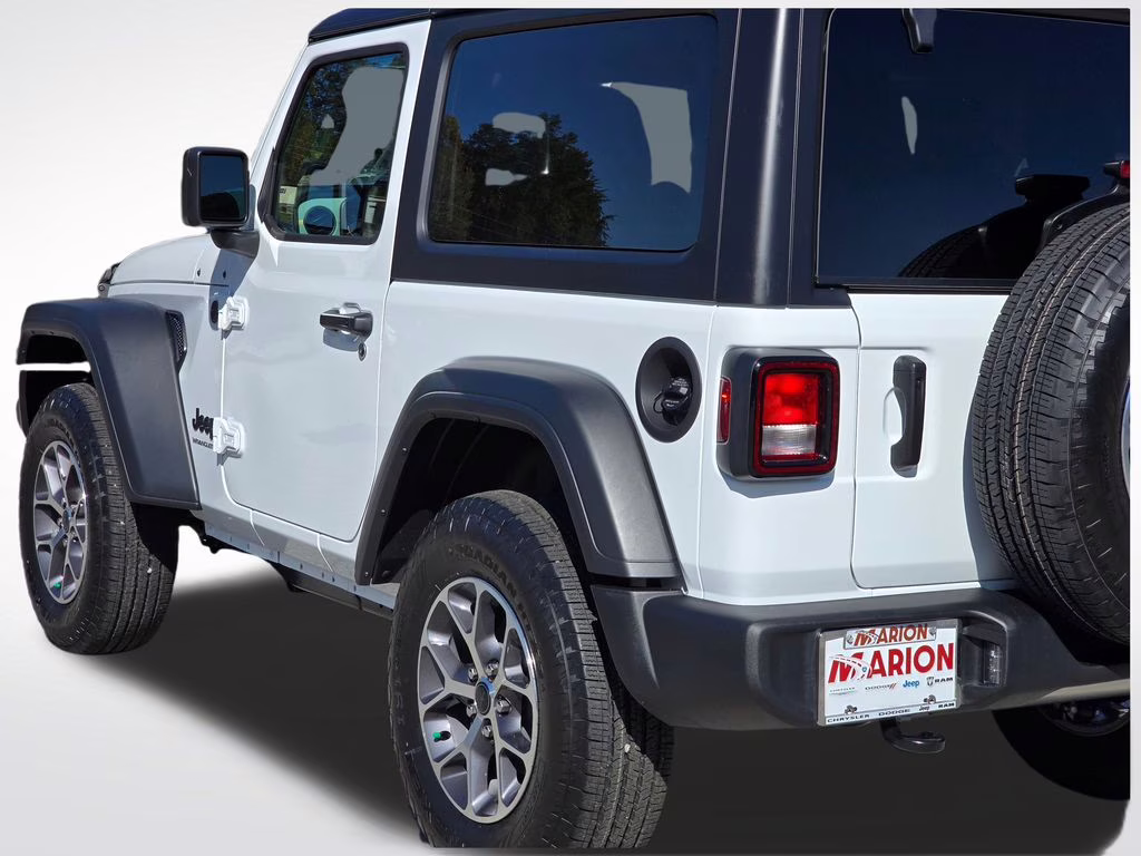 2026 Bright White Clearcoat Jeep Wrangler Sport S 4X4 SUV