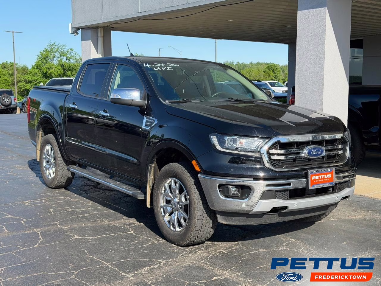 2019 Shadow Black Ford Ranger Lariat 4X4 Truck