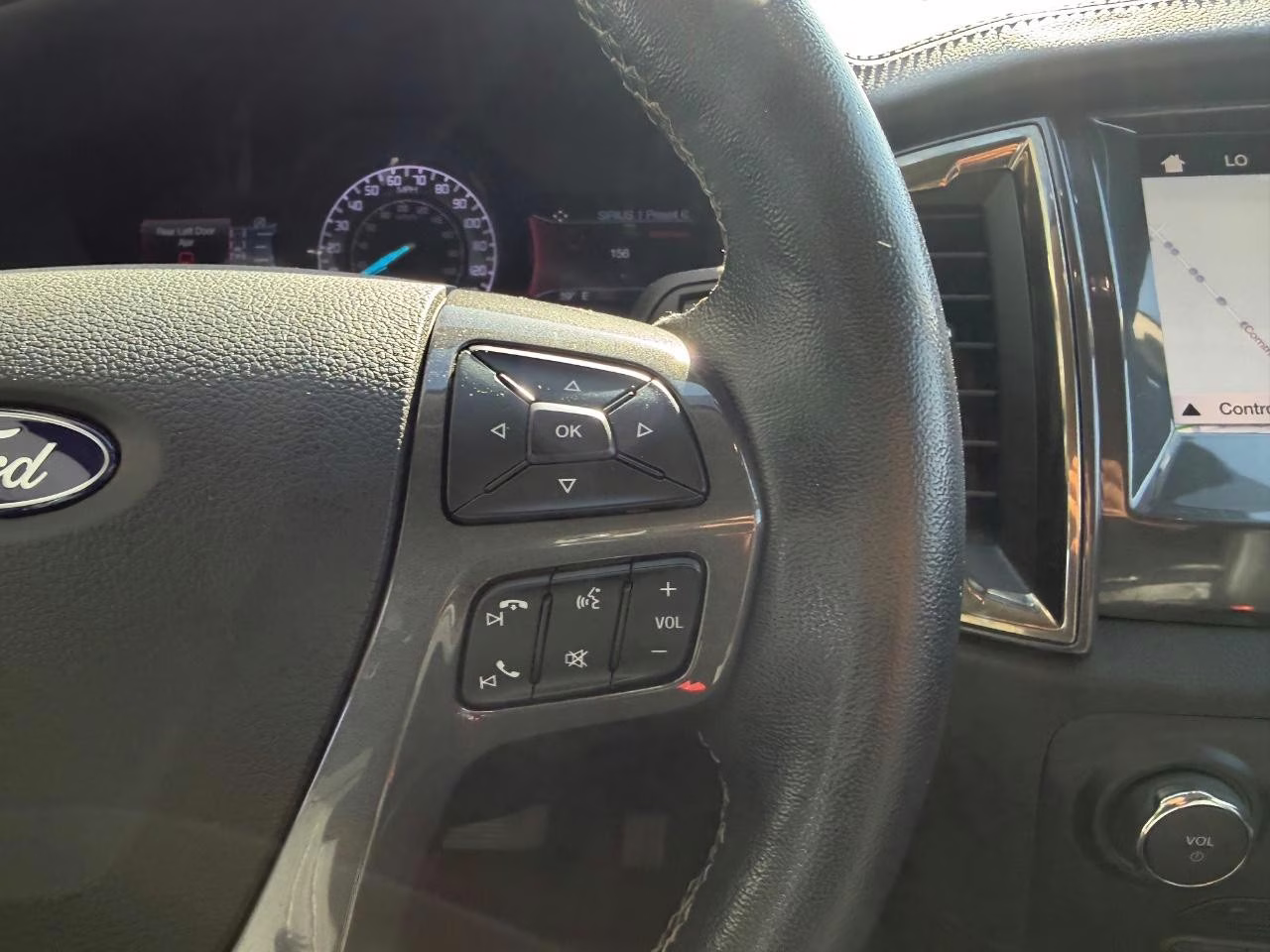 2019 Shadow Black Ford Ranger Lariat 4X4 Truck