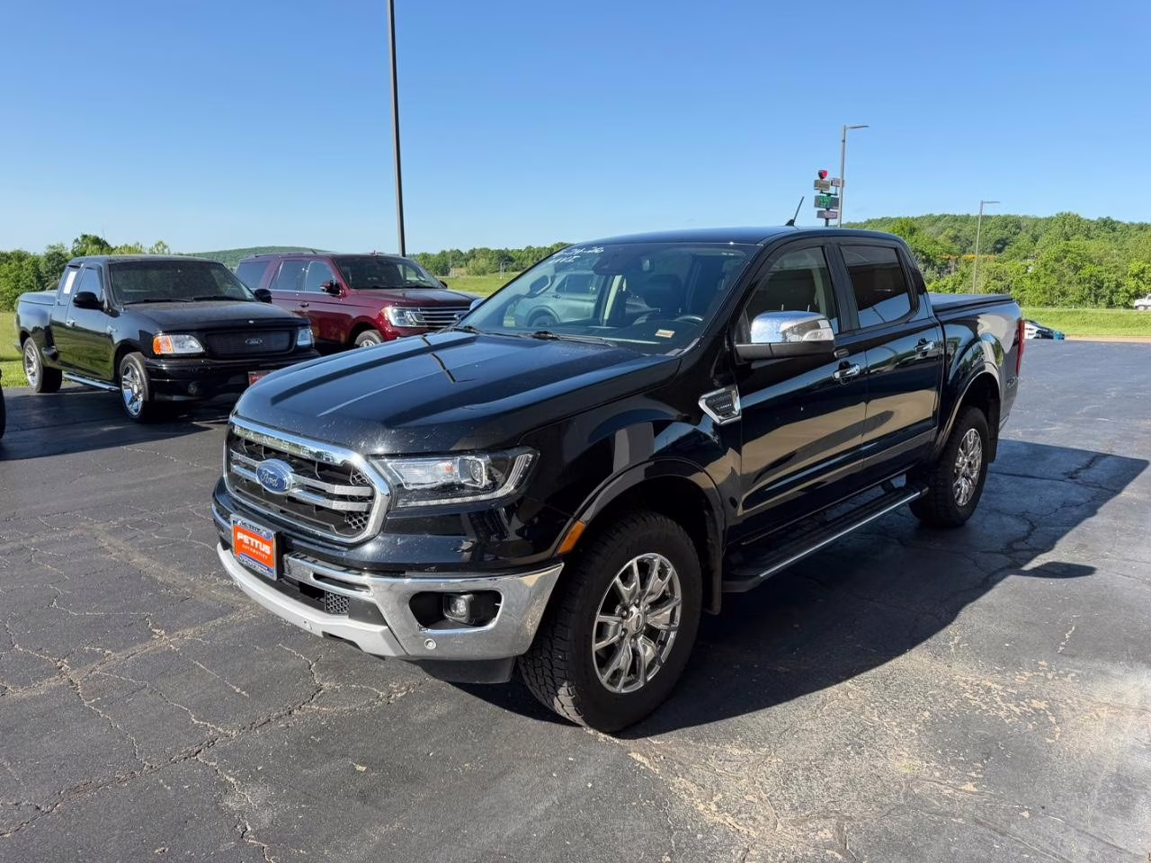2019 Shadow Black Ford Ranger Lariat 4X4 Truck