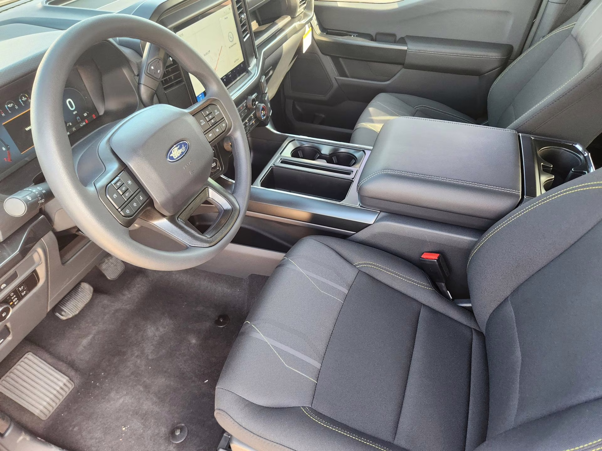 2025 Agate Black Metallic Ford F-150 STX 4X4 Truck