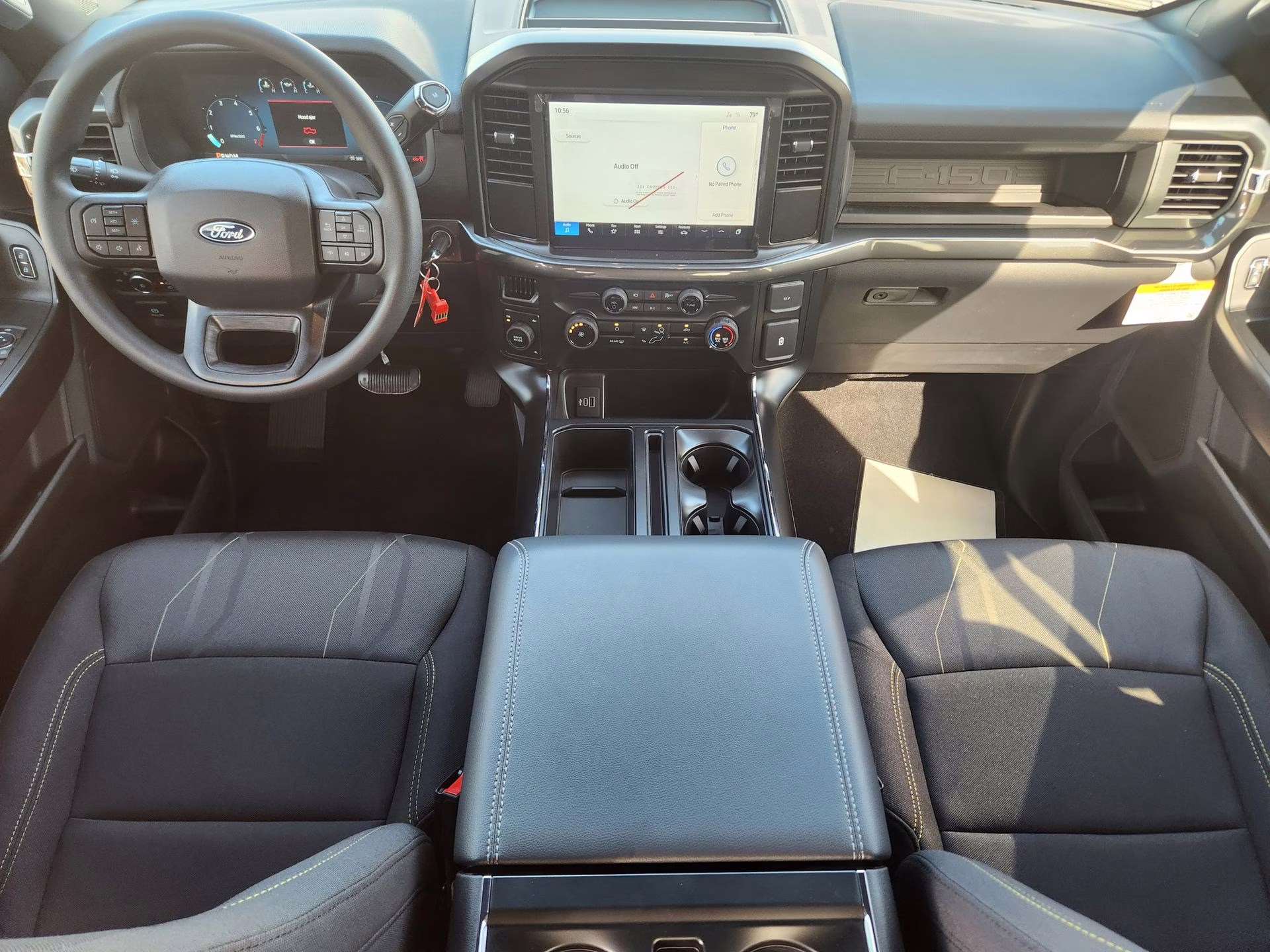 2025 Agate Black Metallic Ford F-150 STX 4X4 Truck