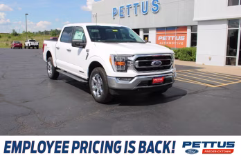 2022 Oxford White Ford F-150 XLT 4X4 Truck