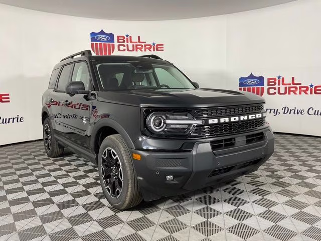 2025 Shadow Black Ford Bronco Sport Outer Banks 4X4 SUV