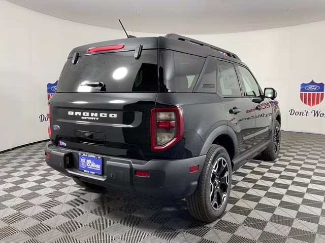 2025 Shadow Black Ford Bronco Sport Outer Banks 4X4 SUV