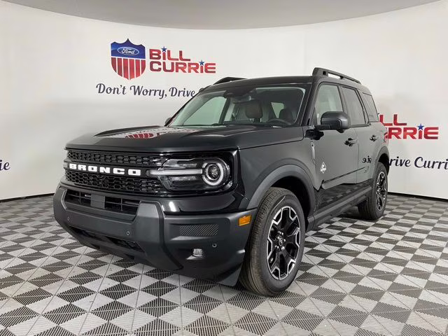2025 Shadow Black Ford Bronco Sport Outer Banks 4X4 SUV