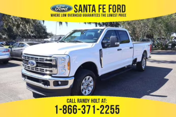 2024 White Ford Super Duty F-250 SRW XLT 4X4 Truck