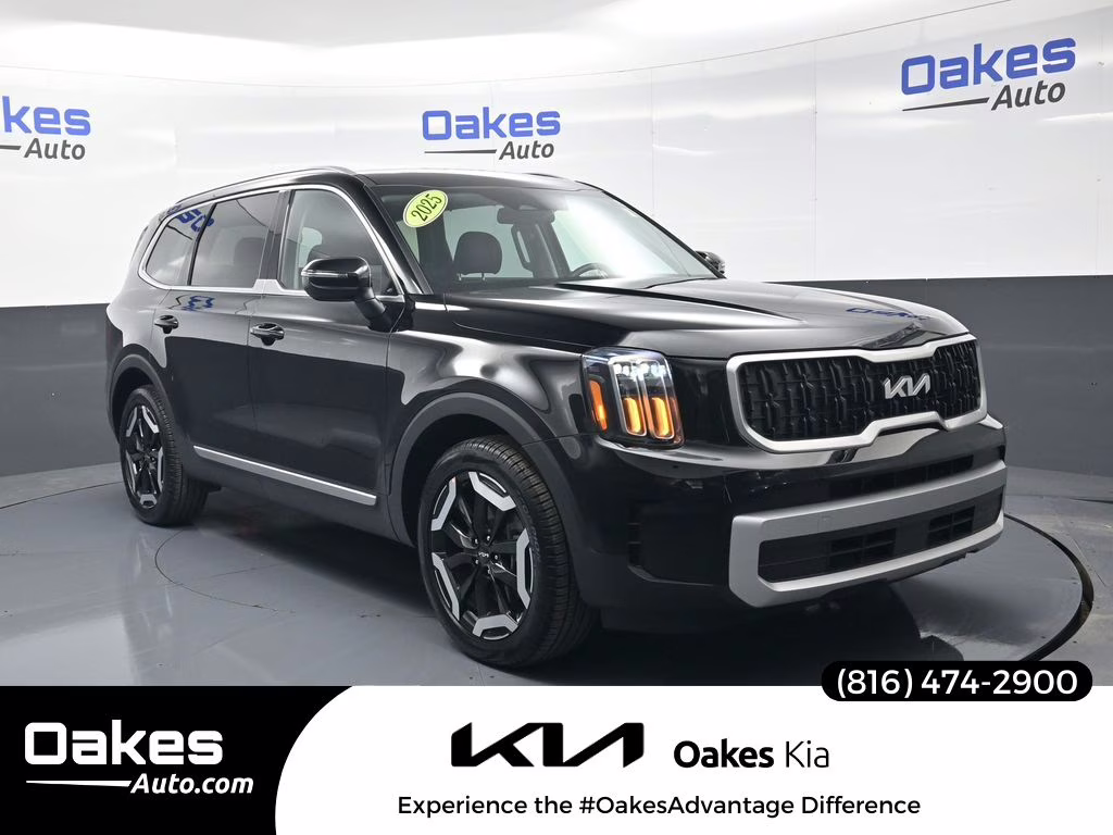 2025 Ebony Black Kia Telluride EX AWD SUV