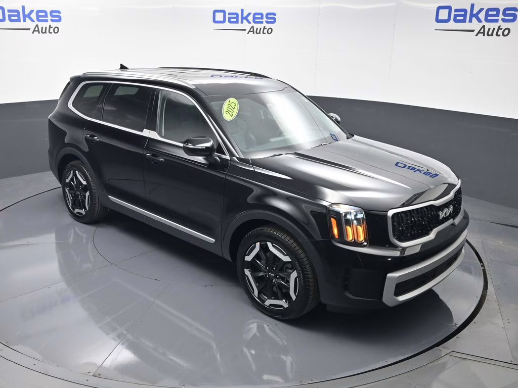 2025 Ebony Black Kia Telluride EX AWD SUV