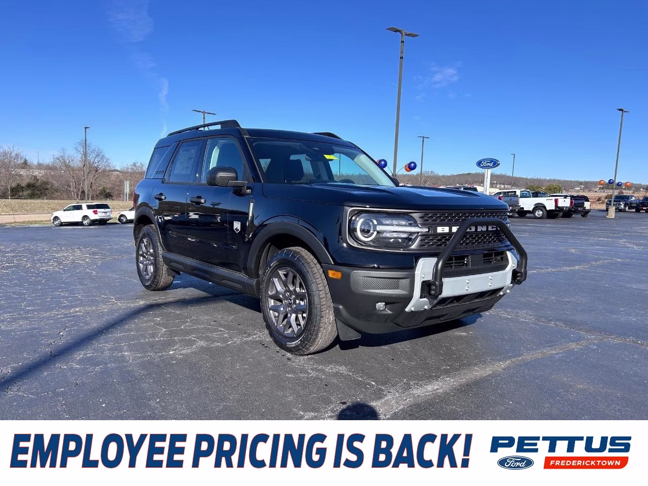2025 Shadow Black Ford Bronco Sport Big Bend 4X4 SUV