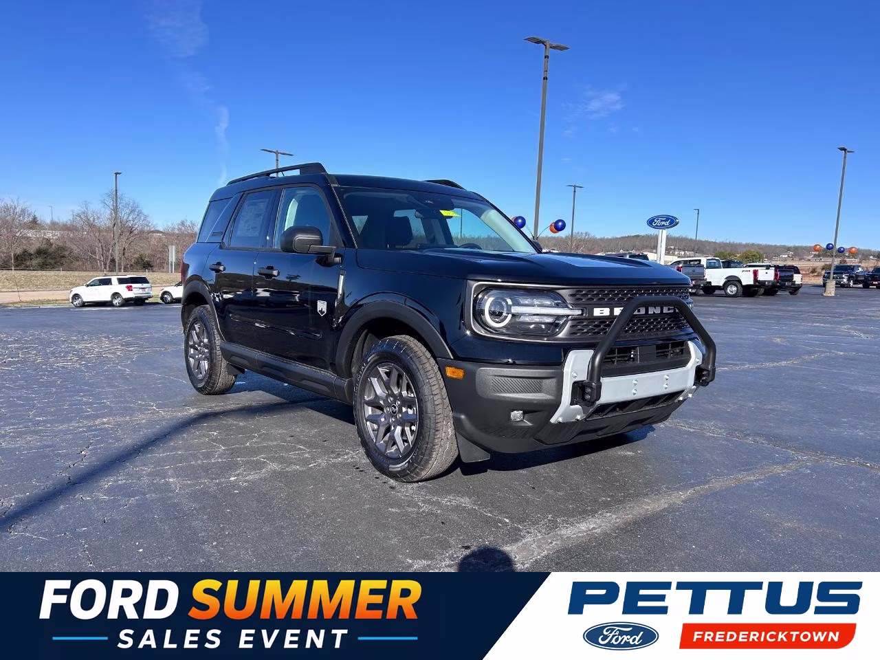 2025 Shadow Black Ford Bronco Sport Big Bend 4X4 SUV