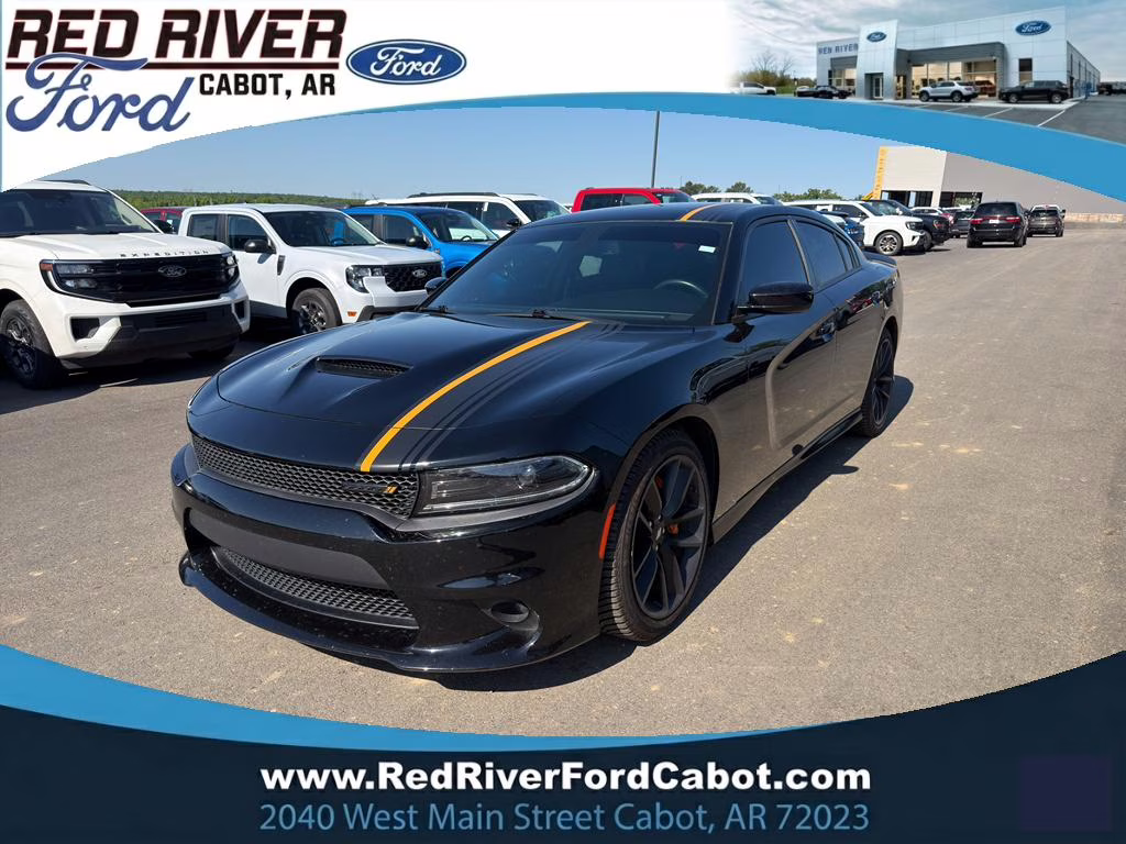 2022 Pitch Black Clearcoat Dodge Charger GT RWD Sedan