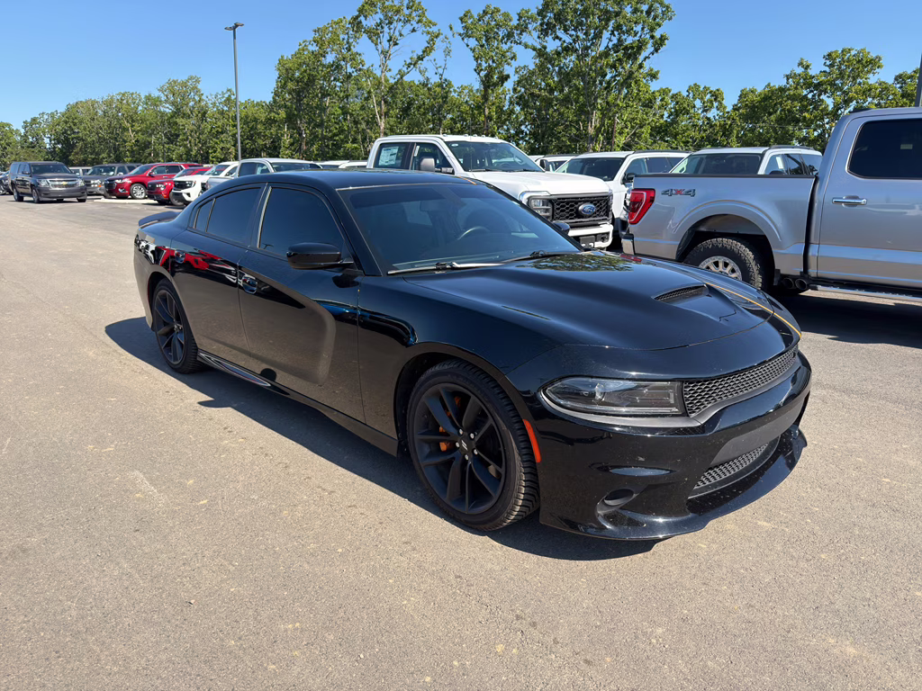 2022 Pitch Black Clearcoat Dodge Charger GT RWD Sedan