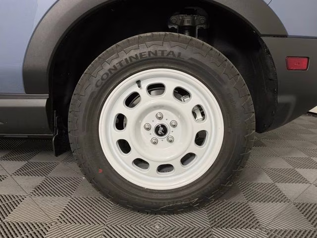 2025 Azure Gray Metallic Ford Bronco Sport Heritage 4X4 SUV