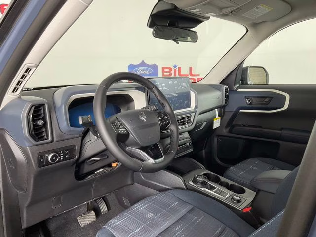 2025 Azure Gray Metallic Ford Bronco Sport Heritage 4X4 SUV