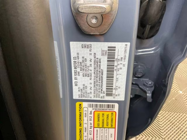 2025 Azure Gray Metallic Ford Bronco Sport Heritage 4X4 SUV