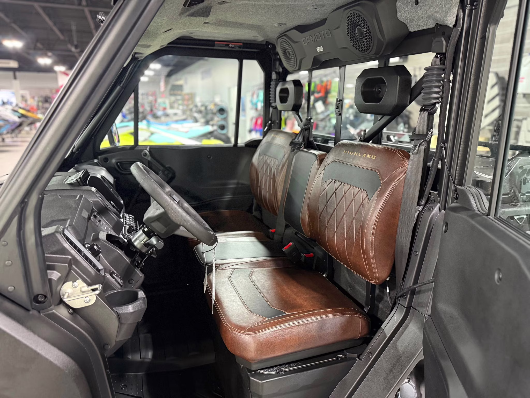 2026 Black CFMOTO UFORCE U10 Pro Highland UTV