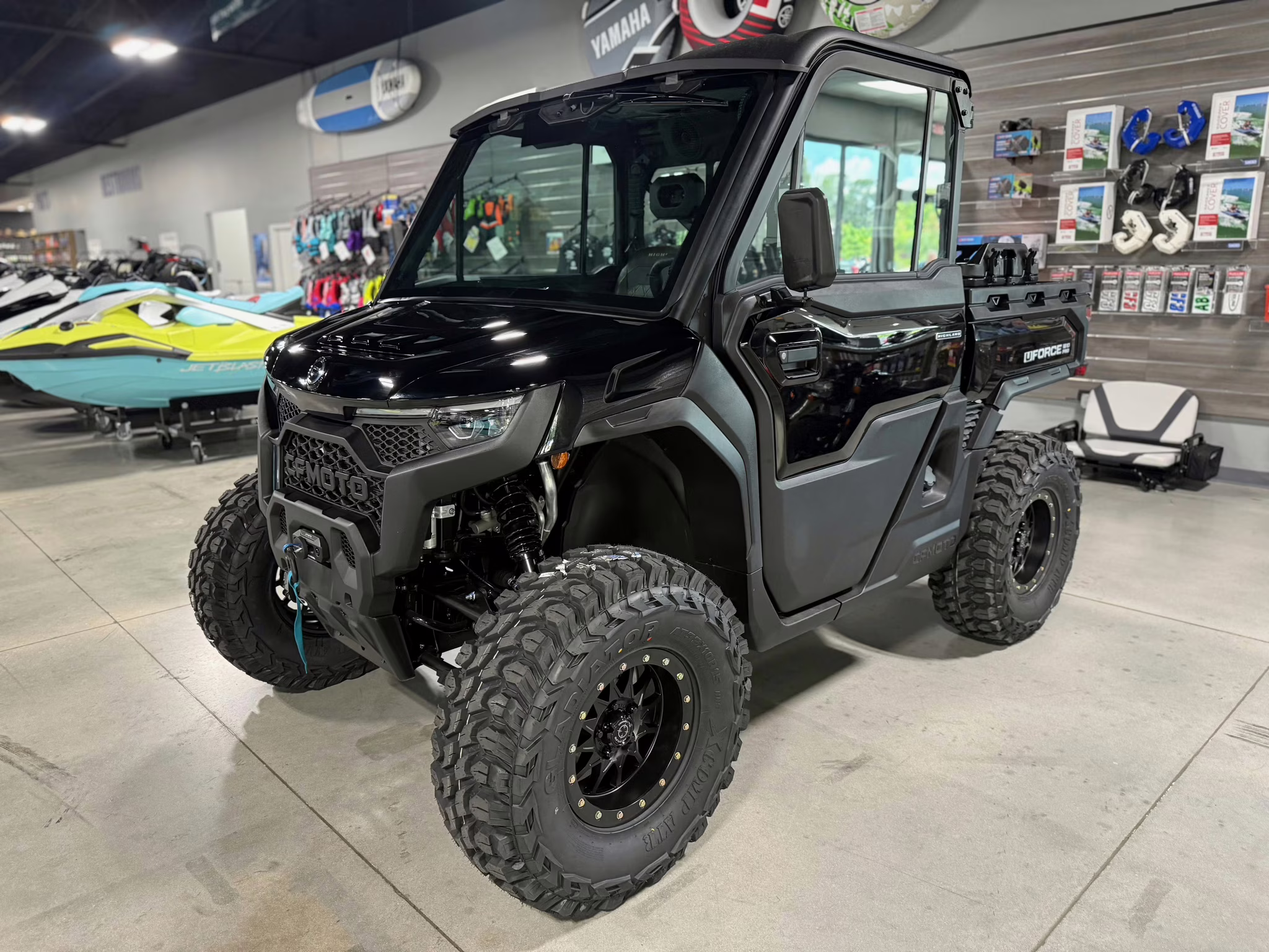 2026 Black CFMOTO UFORCE U10 Pro Highland UTV